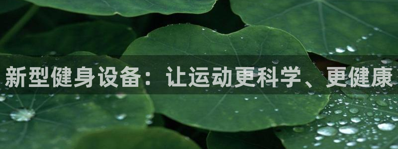 米兰体育官网下载平台是正规平台吗：新型健身设备：让运动更科学