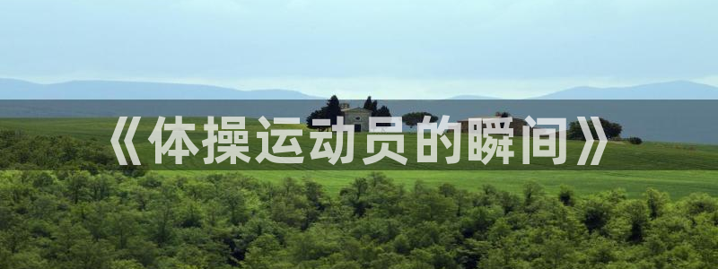 米兰体育出款慢怎么办：《体操运动员的瞬间》